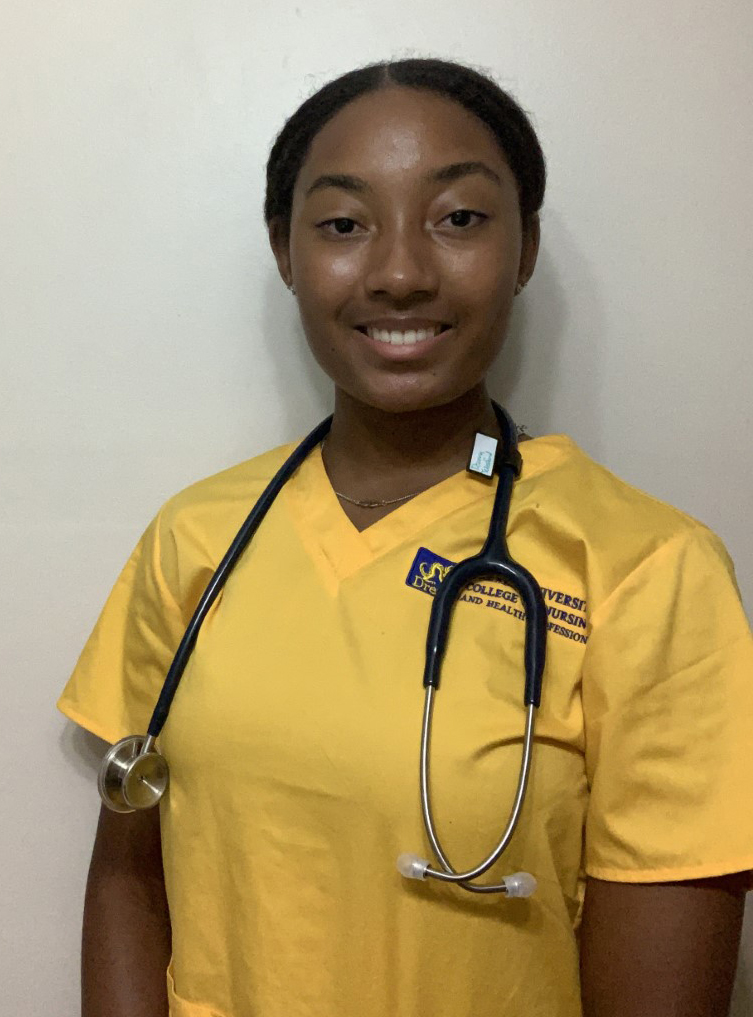 Deanna Telesford-In Drexel Scrubs